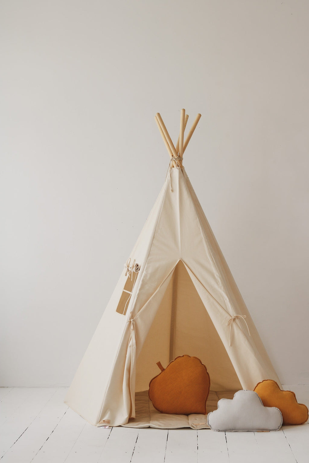 Kinder-Tipi Beige – Originalansicht 8