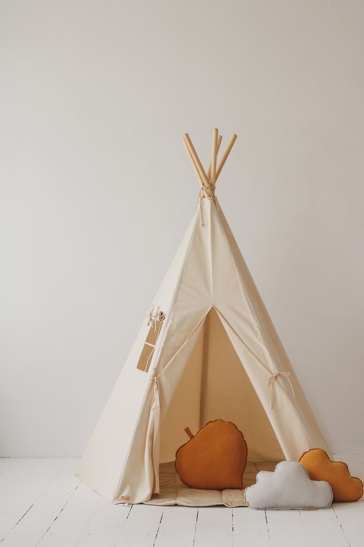 Kinder-Tipi Beige – Originalansicht 8