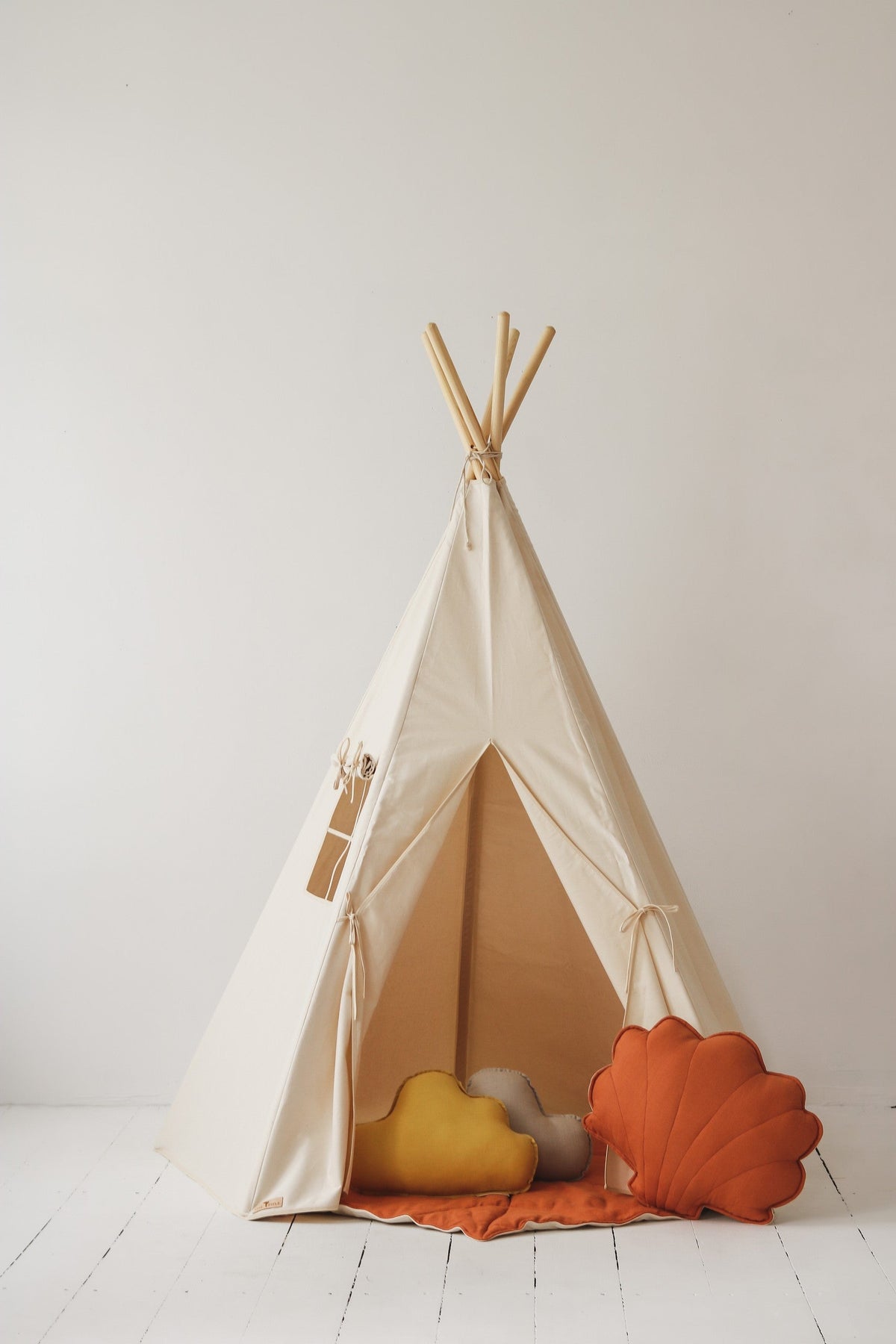 Kinder-Tipi Beige – Originalansicht 2