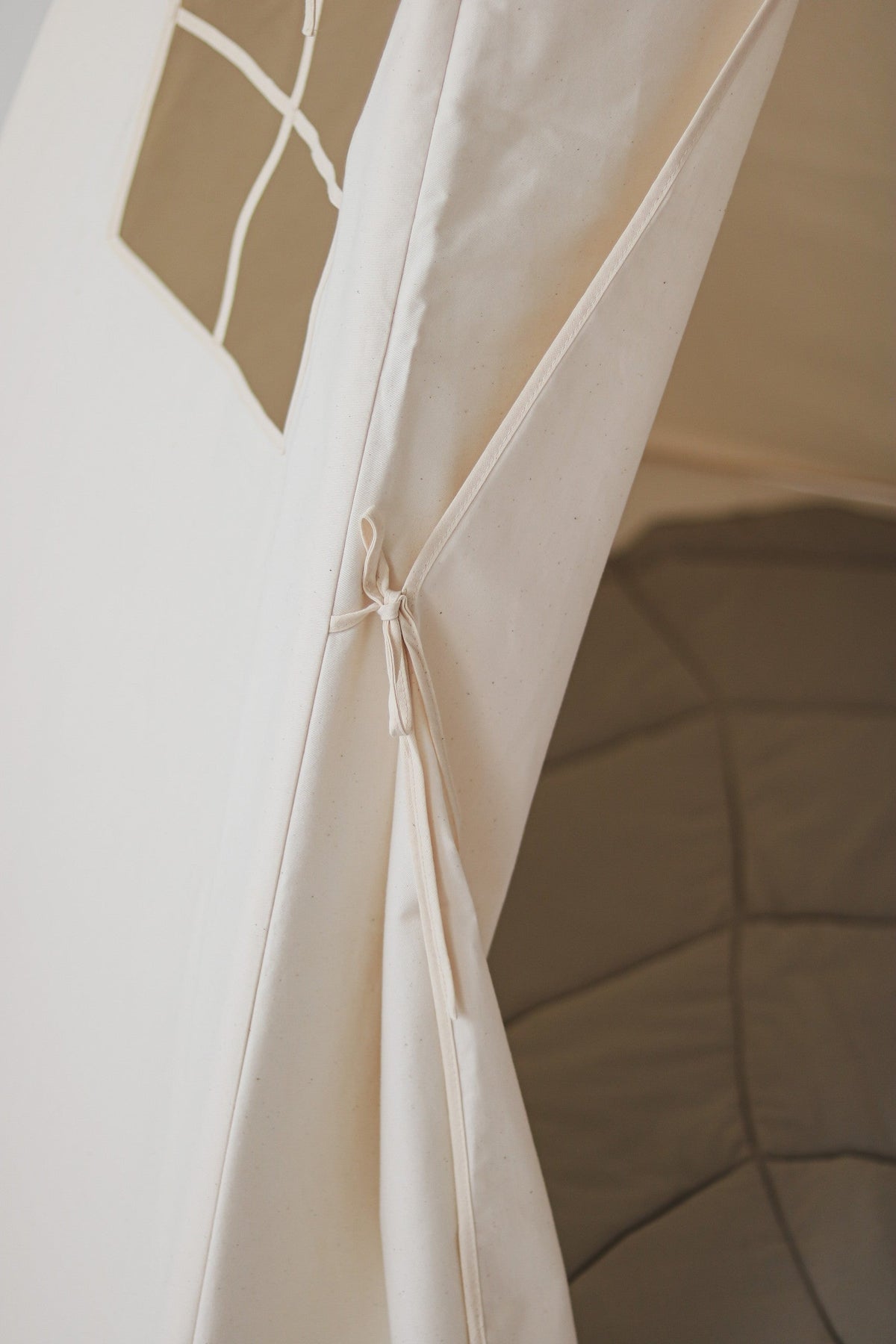 Kinder-Tipi Beige – Originalansicht 5