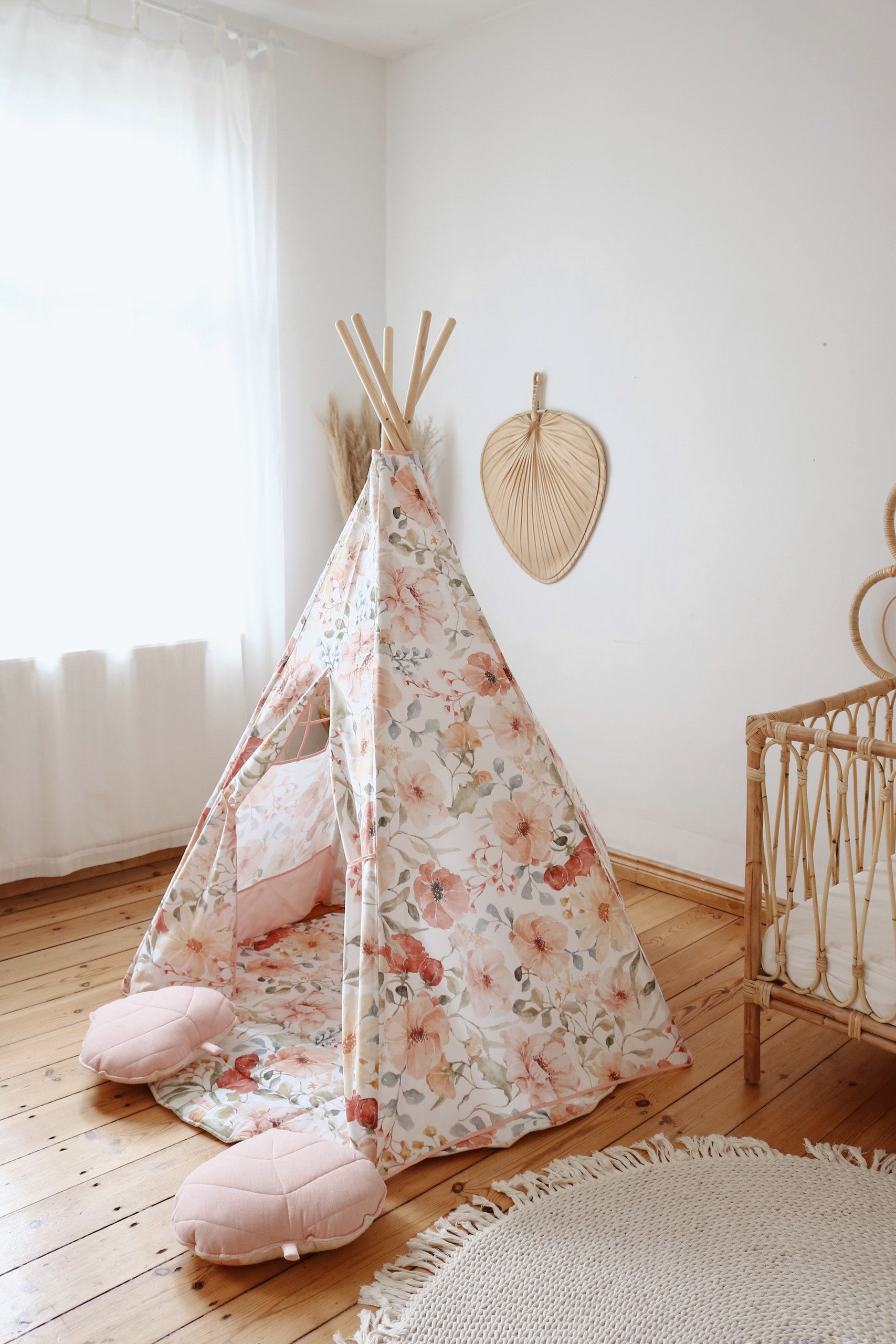 Kinder-Tipi Flower Power – Originalansicht 8