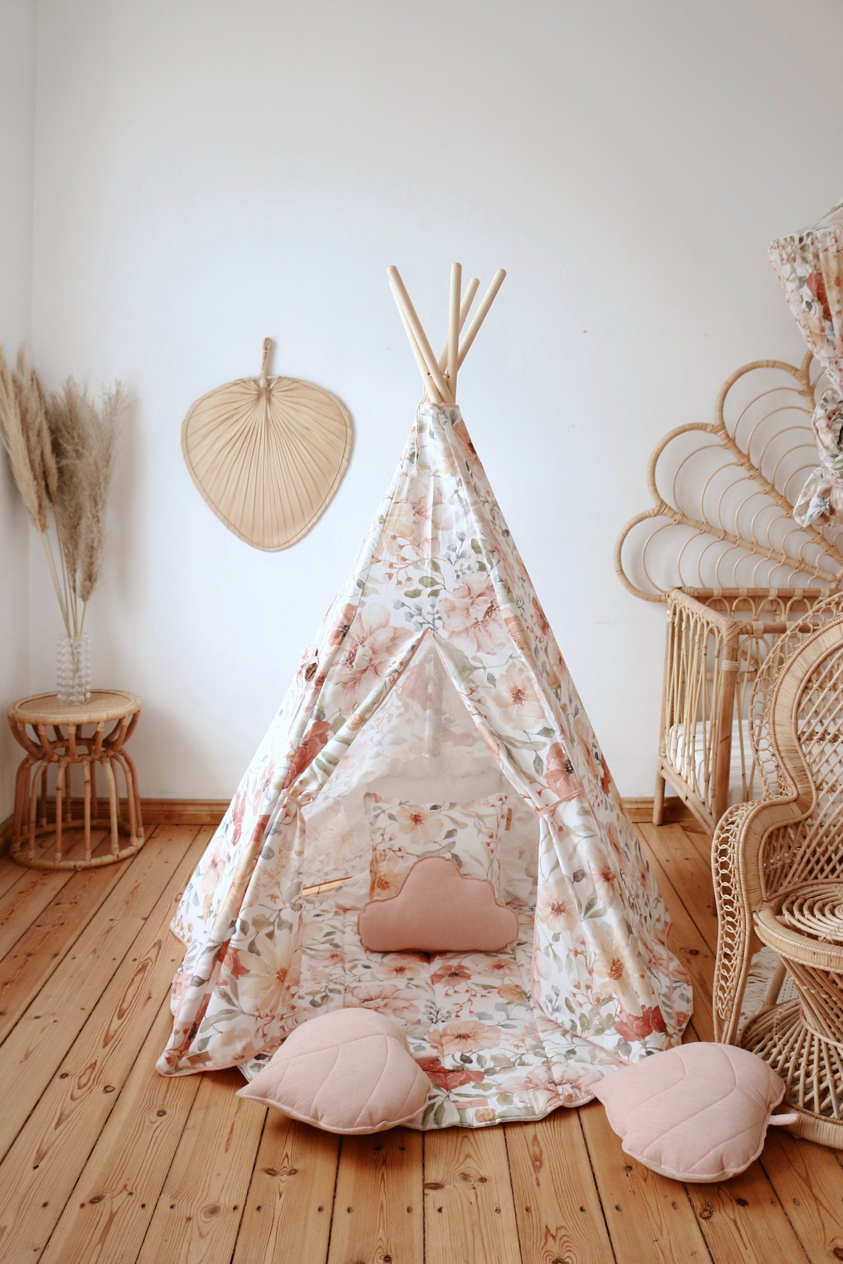 Kinder-Tipi Flower Power – Originalansicht 7