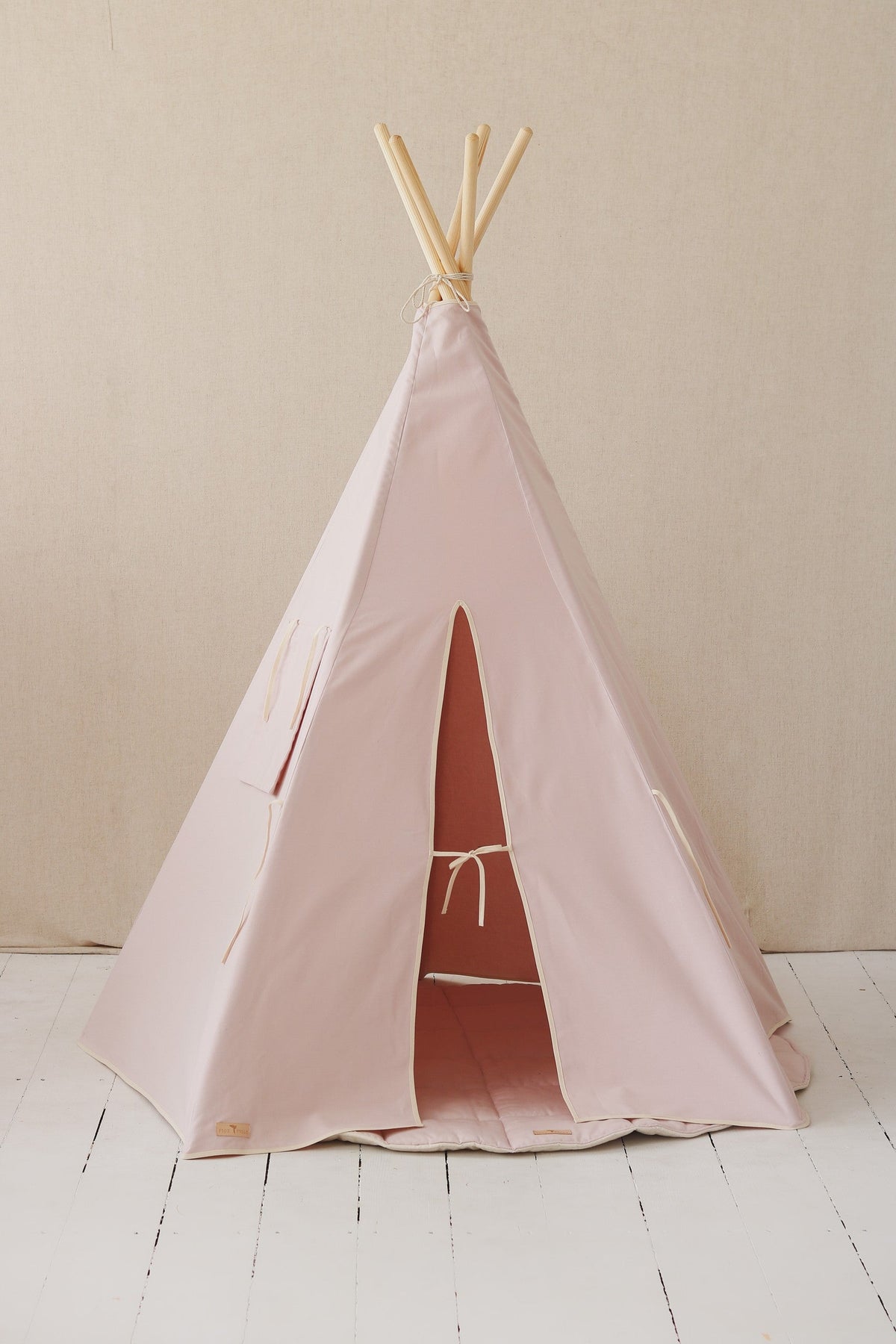 Kinder-Tipi Pastellrosa – Originalansicht 3
