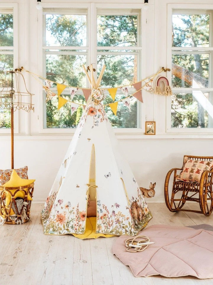 Kinder-Tipi Wildflowers – Originalansicht 5