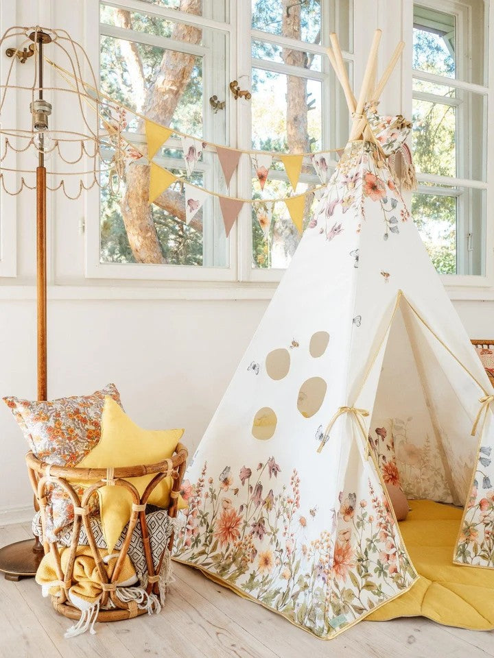 Kinder-Tipi Wildflowers – Originalansicht 2