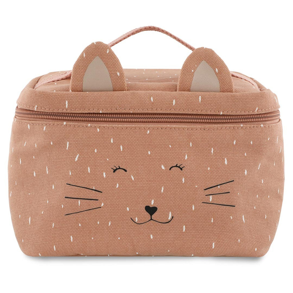 Trixie isolierte Kinder-Lunchtasche – Mrs. Cat – Detailaufnahme