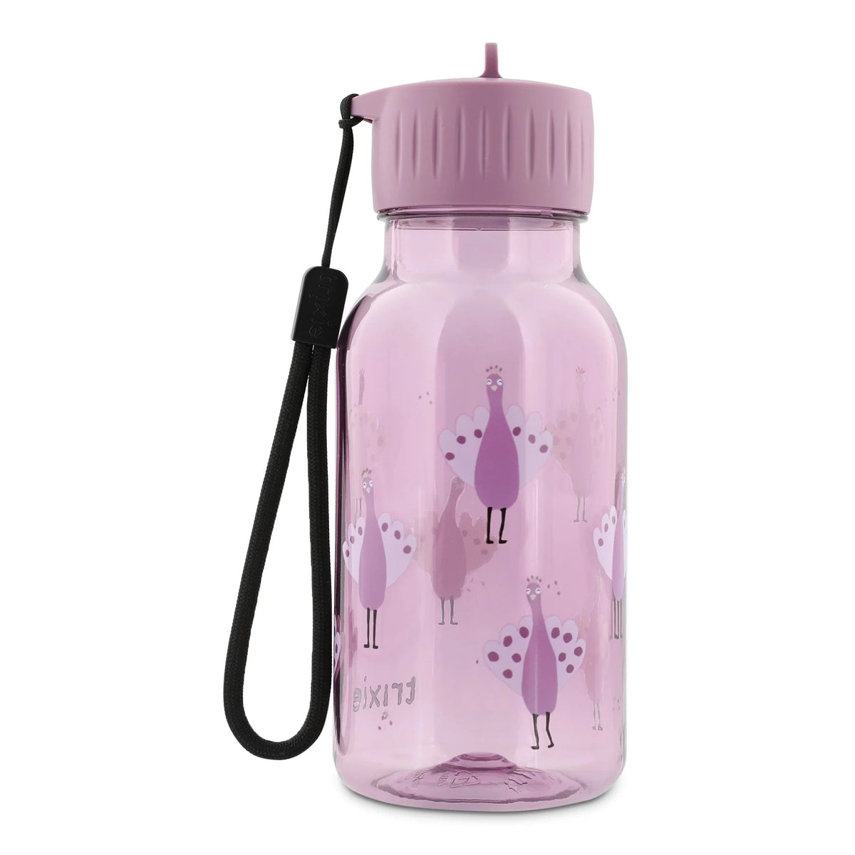 Trixie Tritan-Trinkflasche 350 ml – Proud Peacock – weitere Ansicht