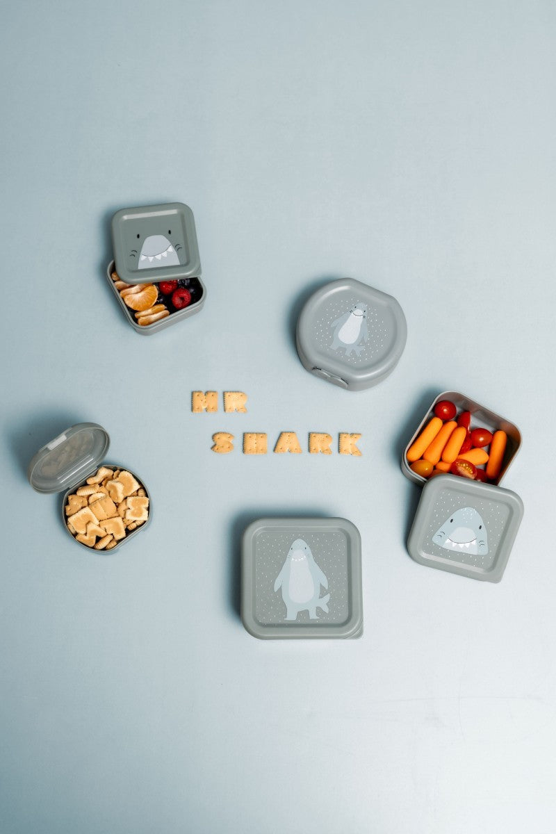 Trixie Snackboxen 3er-Set – Mr. Shark – weitere Ansicht