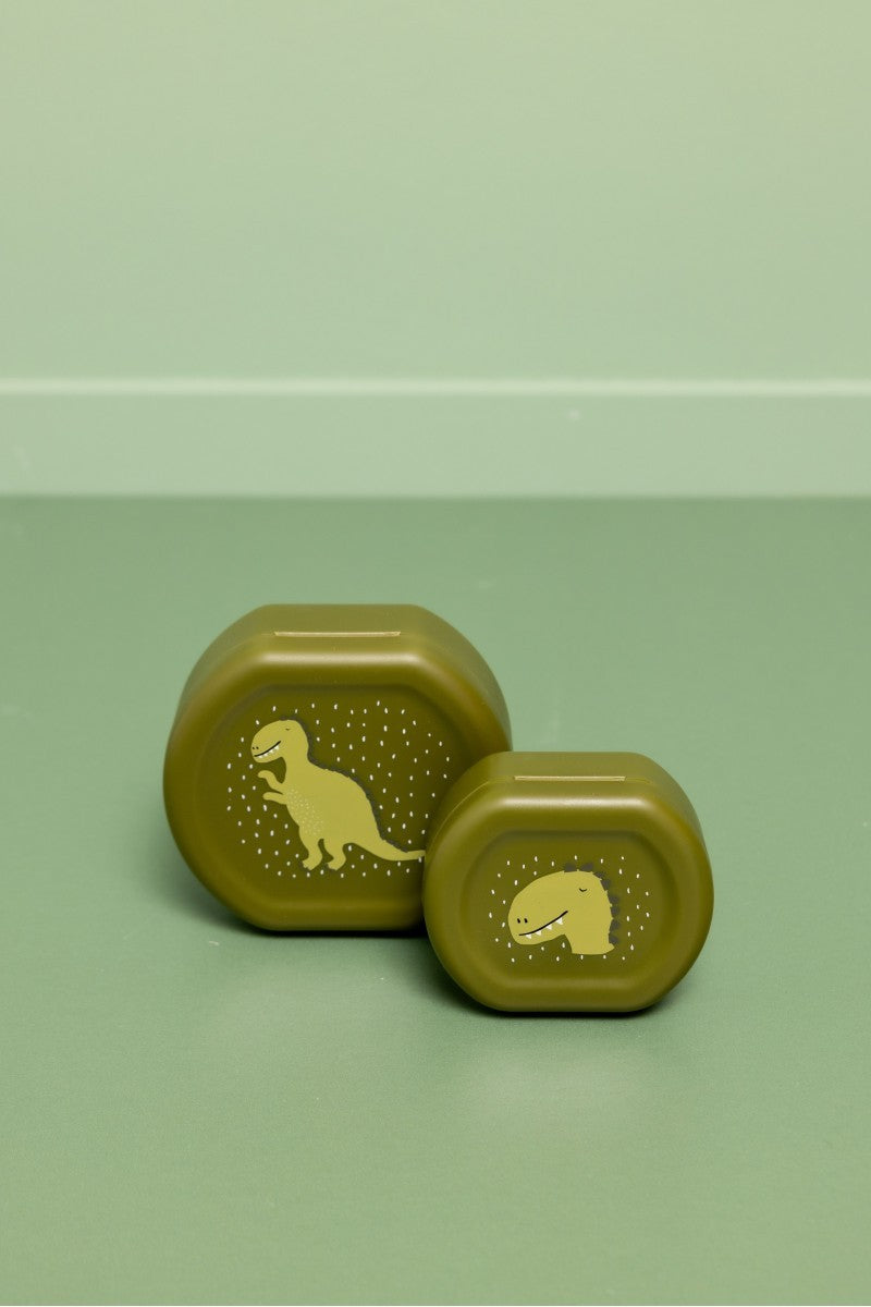 Trixie Snackbehälter mit Clips, 2er-Set – Mr. Dino – weitere Ansicht