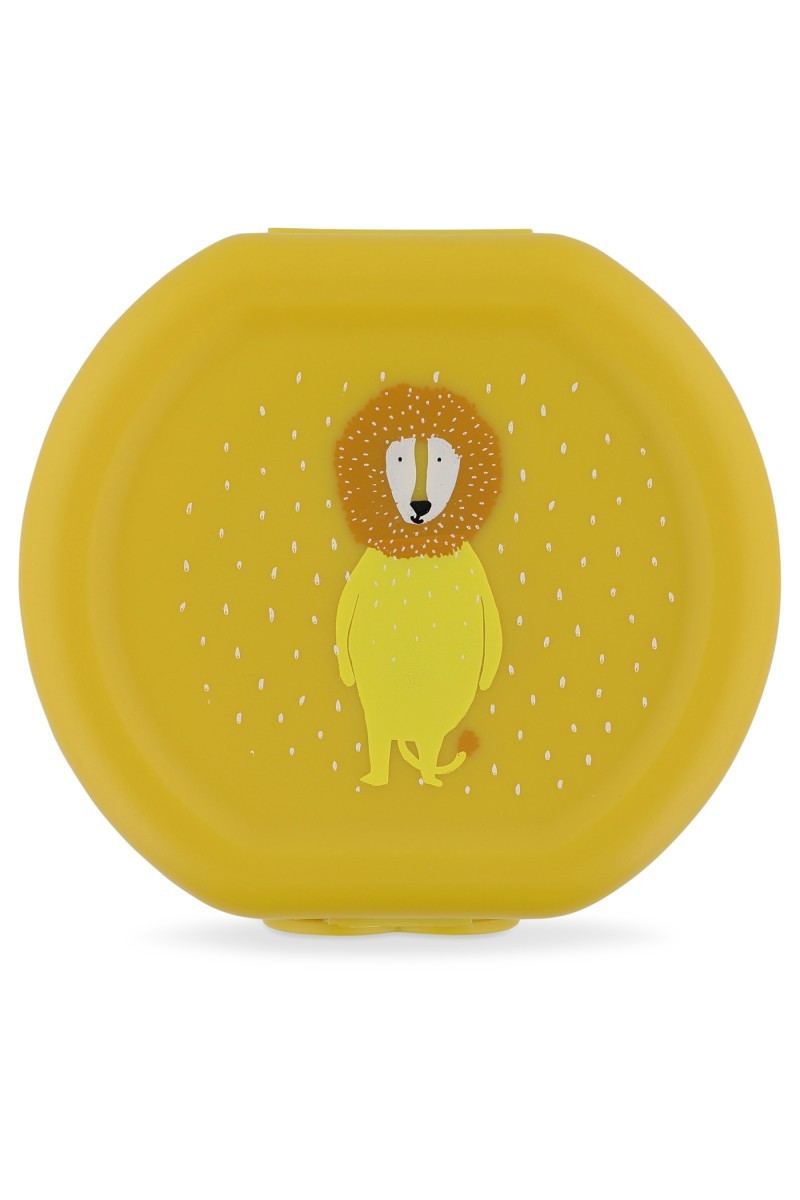 Trixie Snackbehälter mit Clips, 2er-Set – Mr. Lion – Vorderansicht