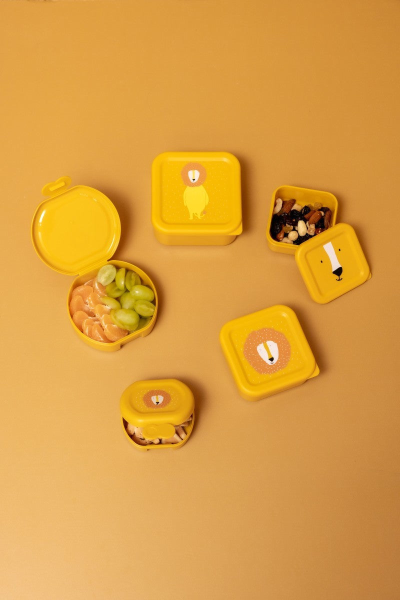 Trixie Snackbehälter mit Clips, 2er-Set – Mr. Lion – Produktdetails