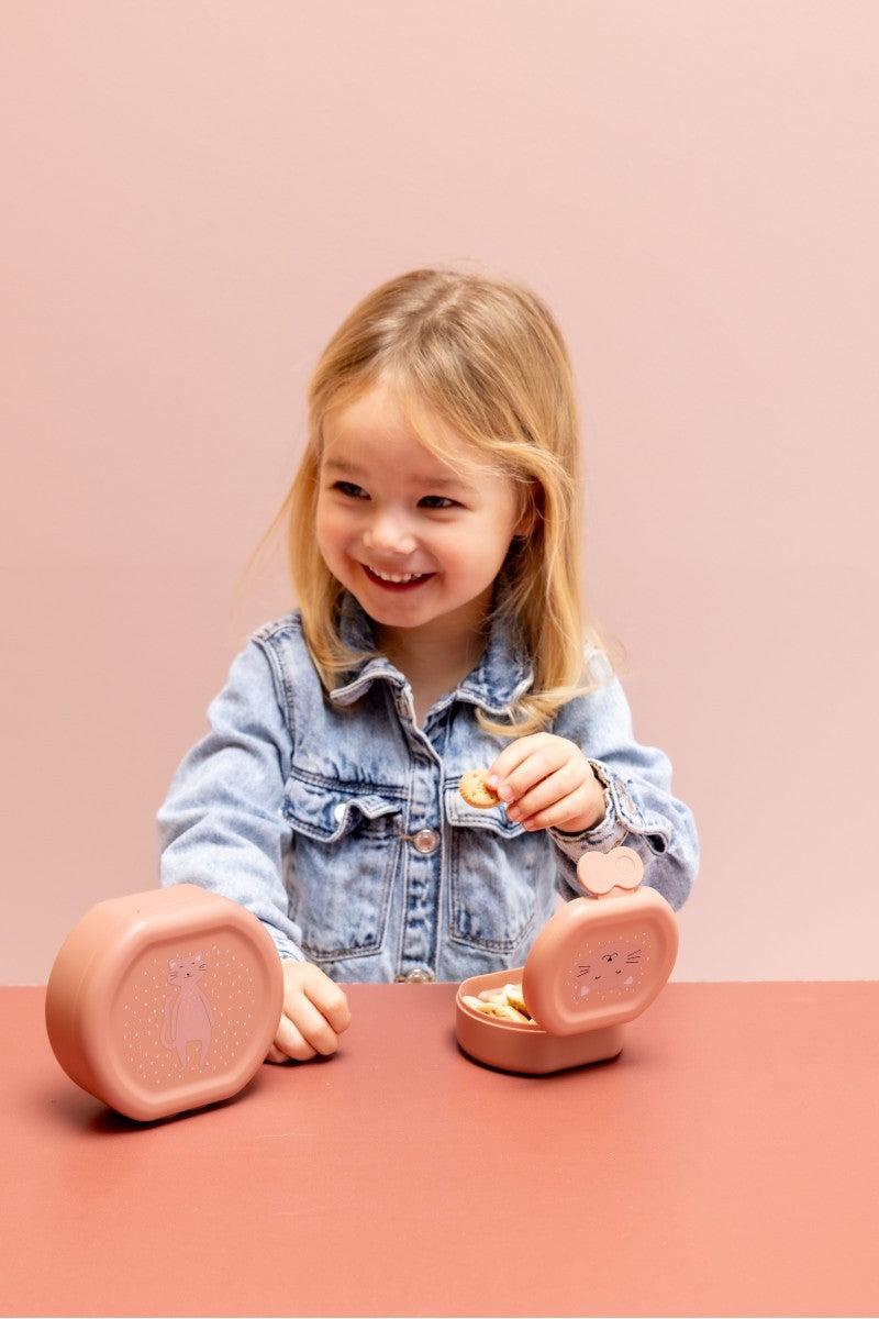 Trixie Snackbehälter mit Clips, 2er-Set – Mrs. Cat – Produktdetails