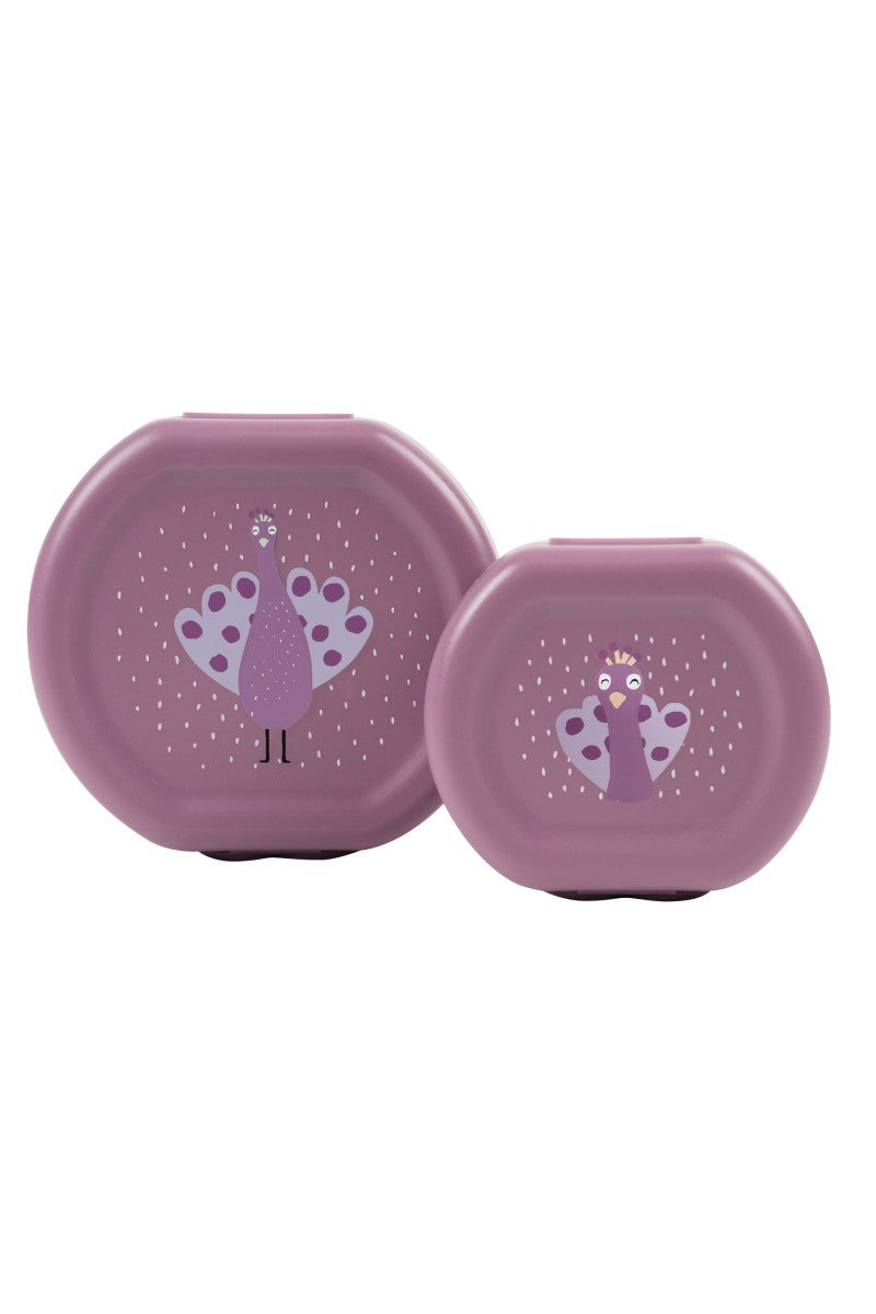 Trixie Snackbehälter mit Clips, 2er-Set – Mrs. Peacock – weitere Ansicht