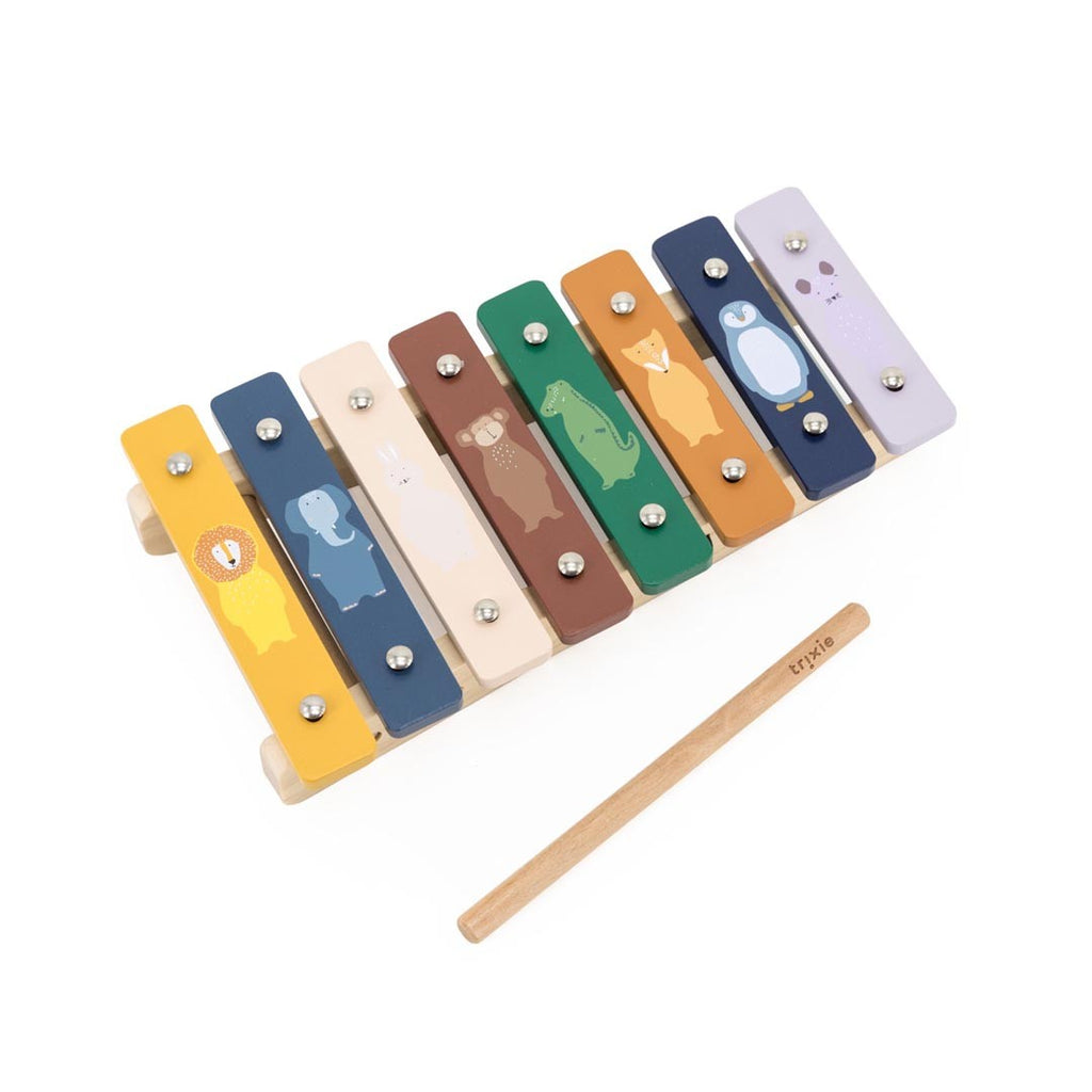 Trixie Xylophon aus Holz mit Tiermotiven – weitere Ansicht