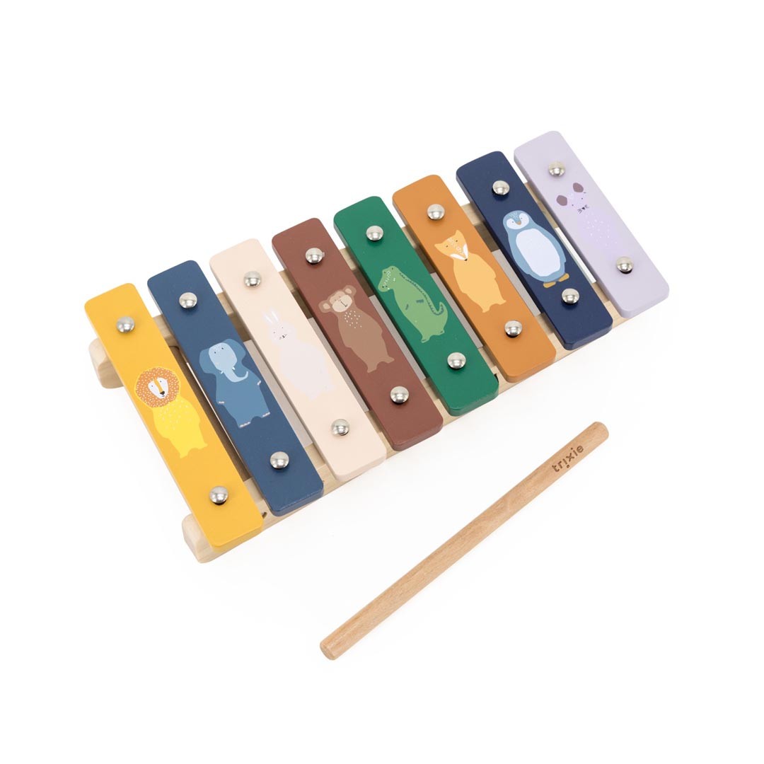 Trixie Xylophon aus Holz mit Tiermotiven – weitere Ansicht