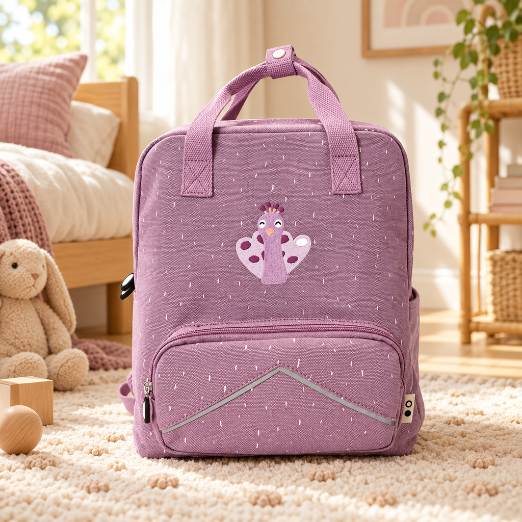 Backpack large - Mrs. Peacock – Premium Produktaufnahme