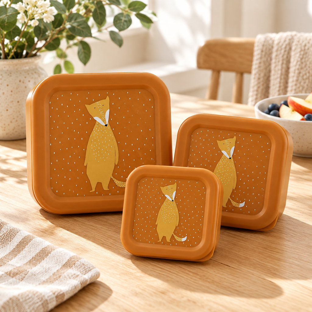 Trixie Snackboxen 3er-Set – Mr. Fox – Lifestyleaufnahme