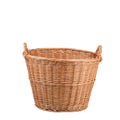 Wicker Basket For Garden And Firewood, 38L
