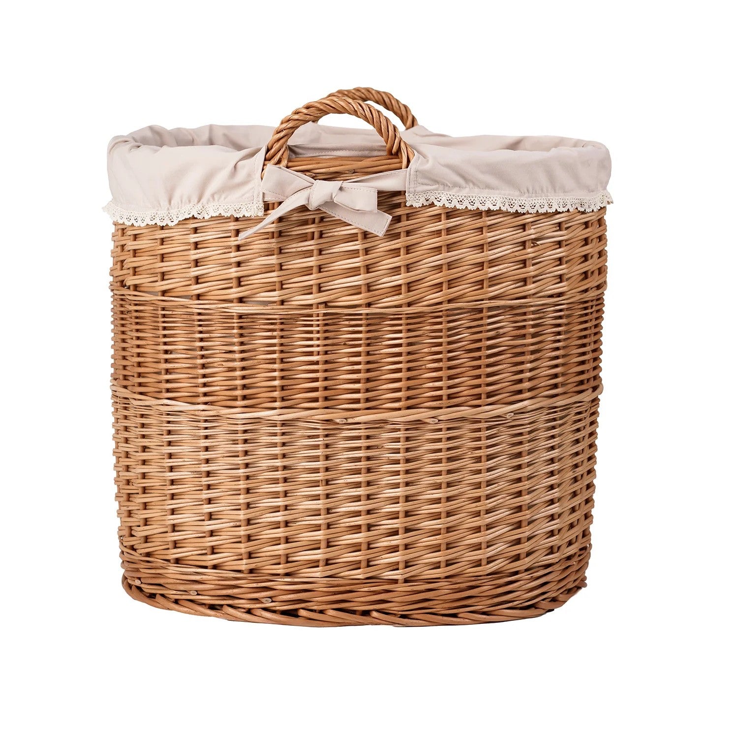 Wicker Storage Basket Celia