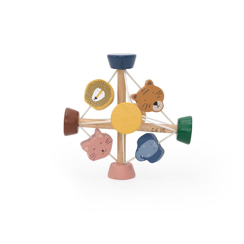 Trixie Baby-Aktivitätsball aus Holz – Tierfreunde – Produktansicht