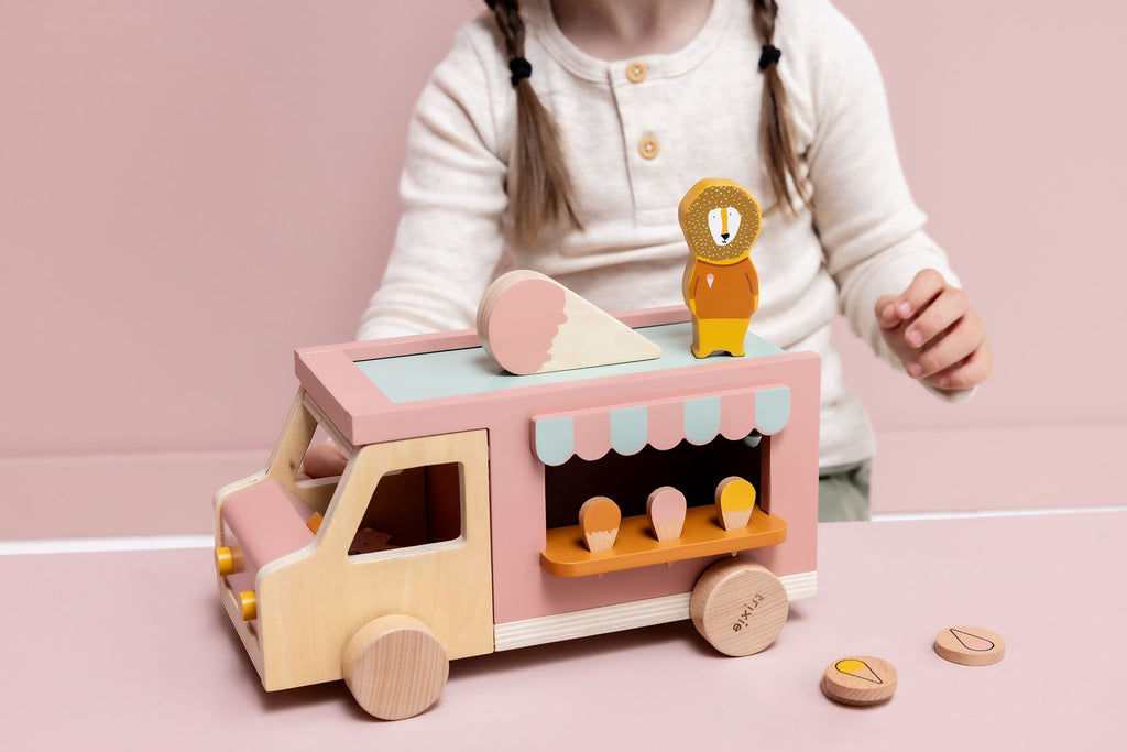 Trixie Holz-Eiswagen – Produktansicht