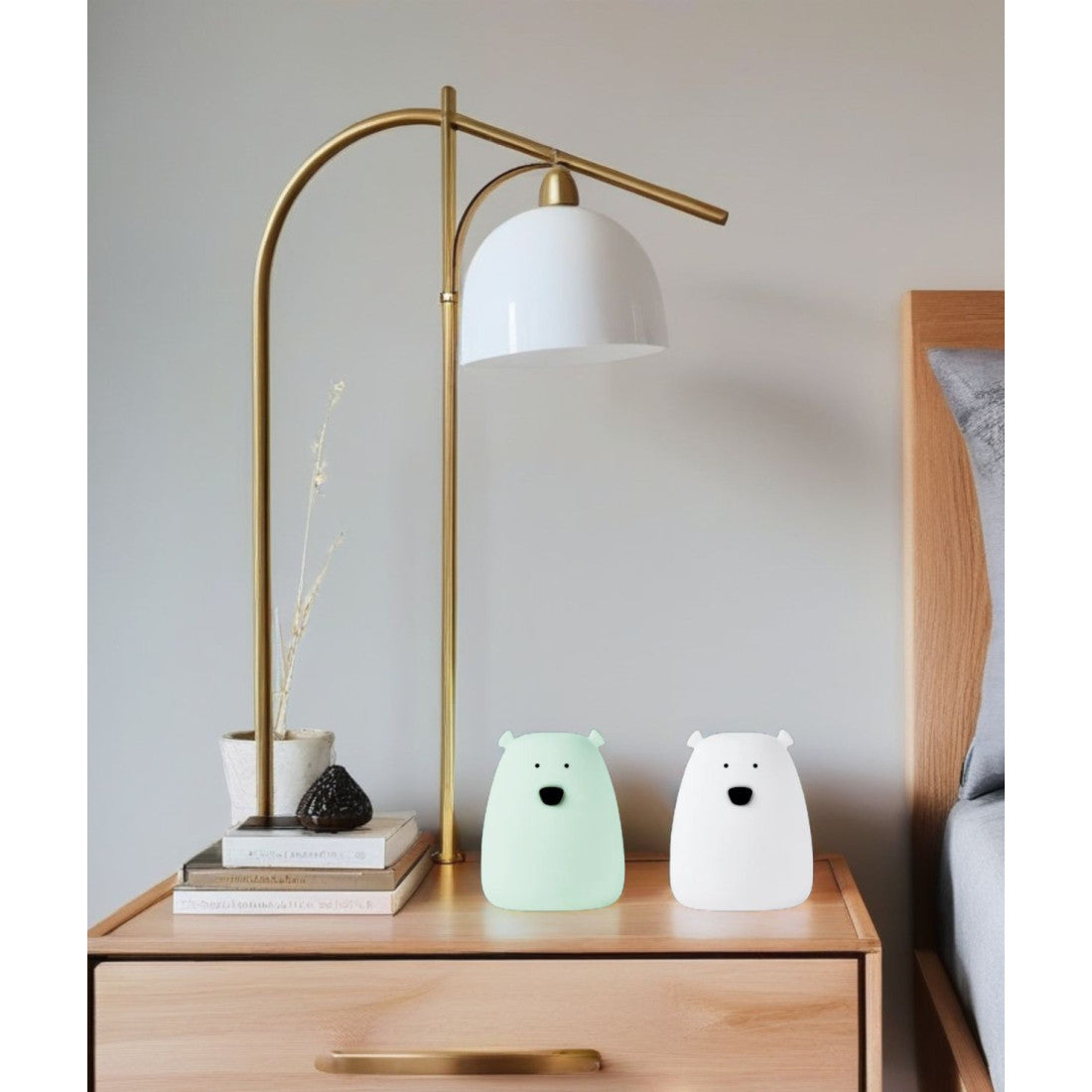 2er-Set Mini-Bär-Nachtlichter – Anwendung